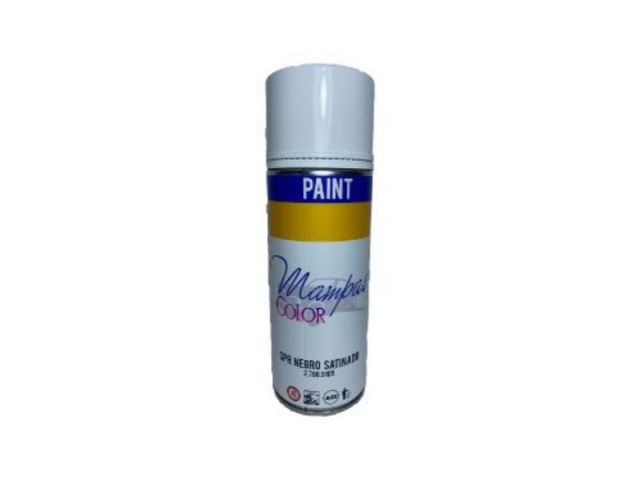 SPRAY DE NEGRO SATINADO 400ML MC ECONOMICO MAMPAS