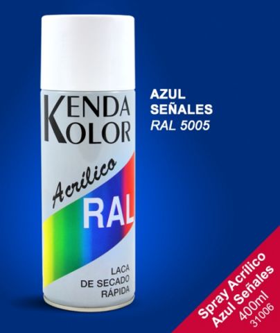 SPRAY KENDA AZUL RAL 5005 400ML