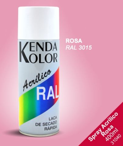 SPRAY KENDA ROSA RAL 3015 400ML