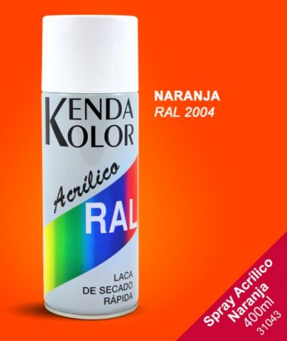 SPRAY KENDA NARANJA RAL 2004 400ML