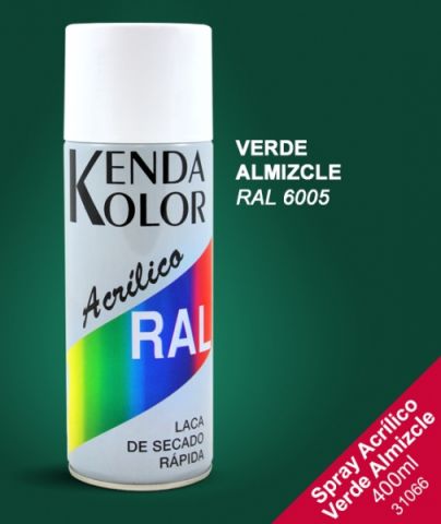 SPRAY KENDA  VERDE RAL 6005 400ML