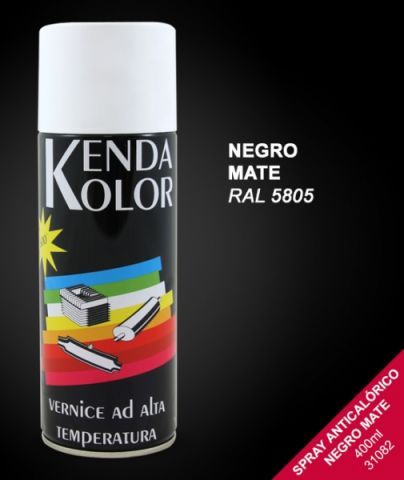 SPRAY KENDA ALTA TEMPERATURA NEGRO 