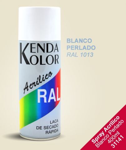 SPRAY KENDA BLANCO PERLA RAL.1013 400ML