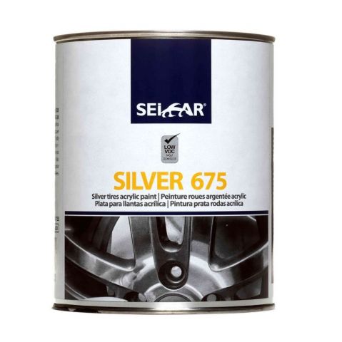PINTURA DE LLANTAS PLATA 675 750ML