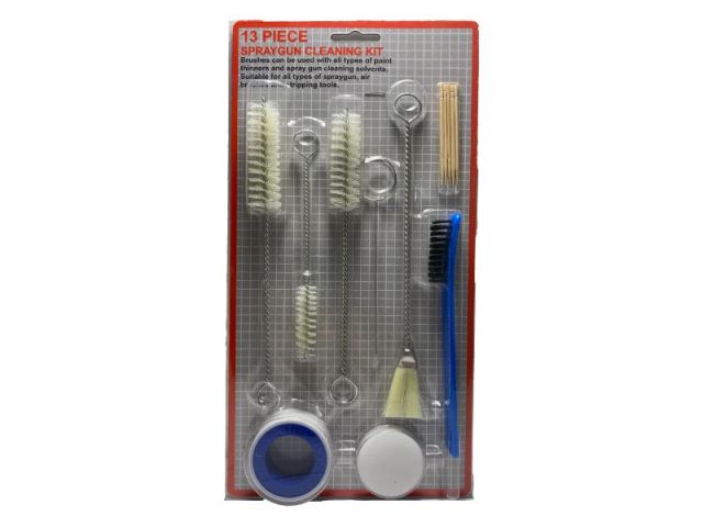 KIT DE LIMPIEZA DE PISTOLAS DE 12 PCS